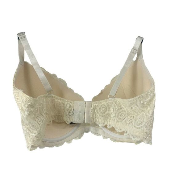 42DD Bra White Lace Underwired Padded Pure Beauty - Picture 2 of 7